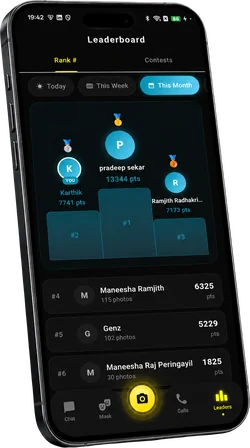 Leaderboard screen